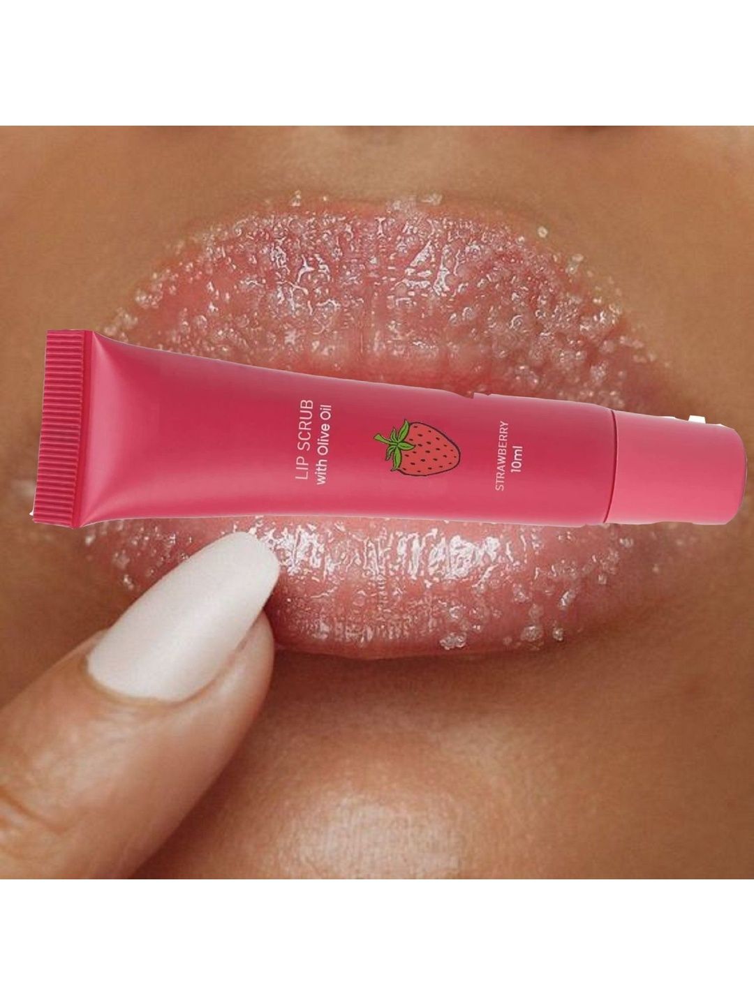 Jiwoo Olive Oil Lips Scrub For Pigmented - 10 g