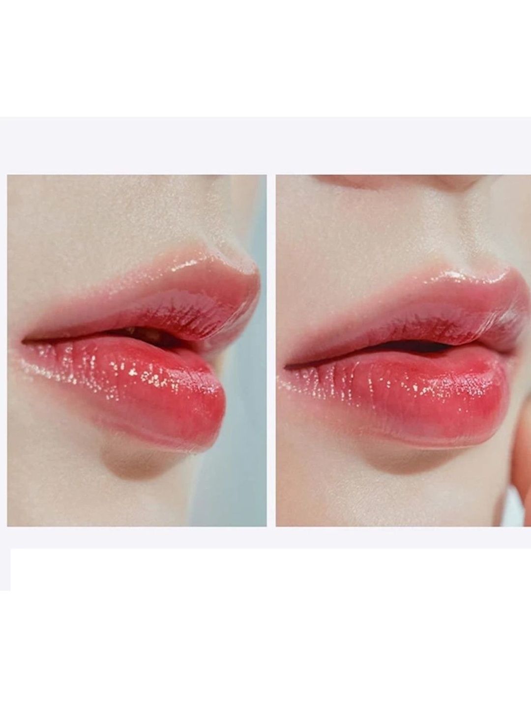 Ashyra Pack Of 2 Colour Changing Flower Lipstick With Heart Shape Lip gloss - 5ml Each