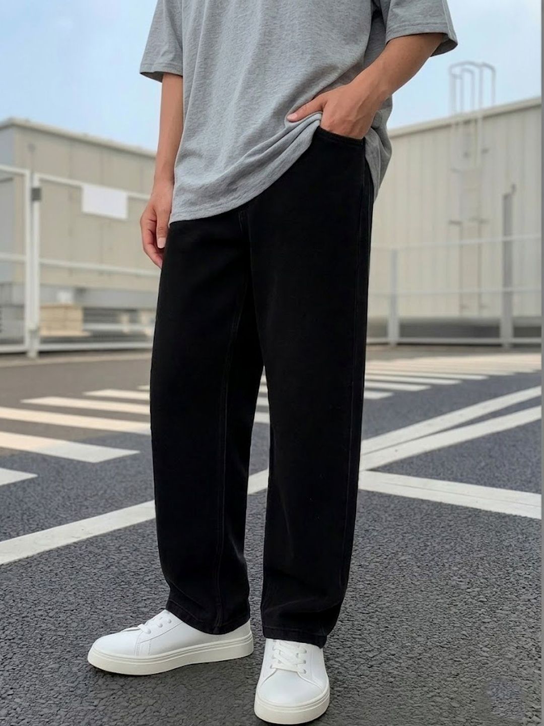 FALKRA Men High-Rise Stretchable Jeans