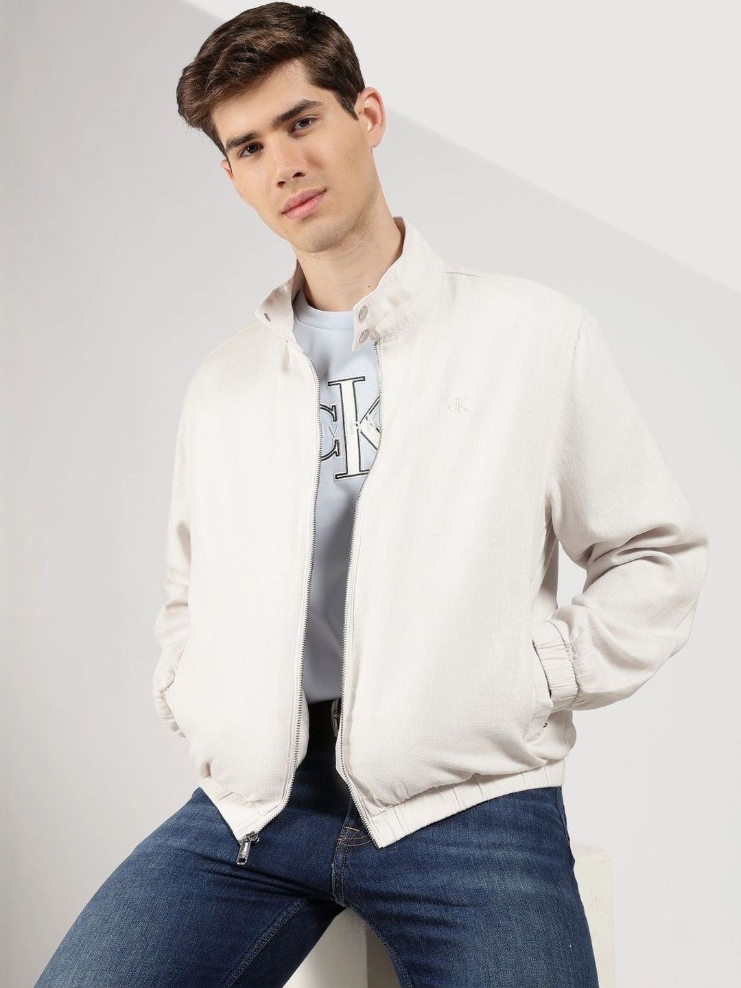 Calvin Klein Jeans Men Bomber Jacket