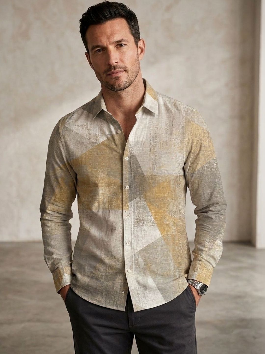 Foomer Men Classic Party Shirt
