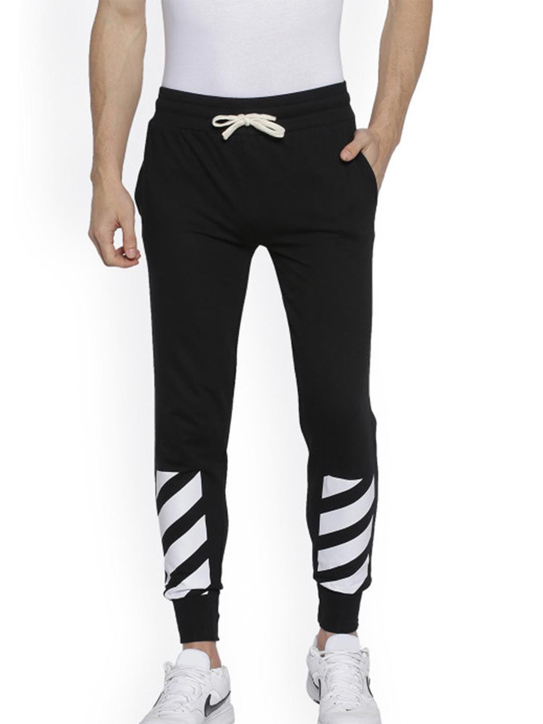 CAHOOT Men Regular Fit Striped Joggers