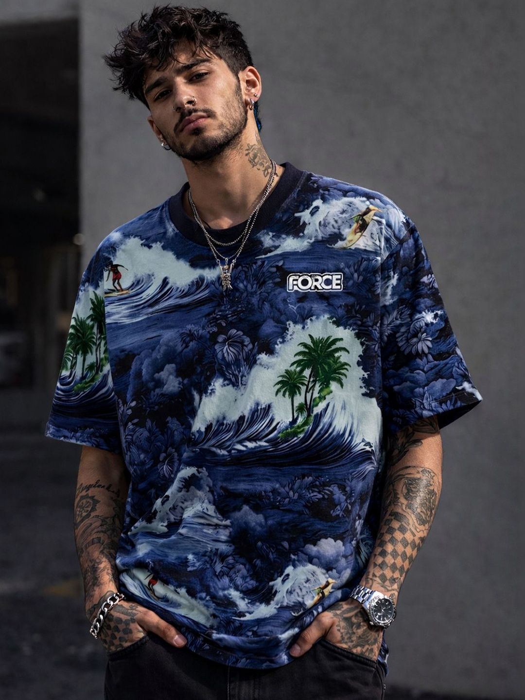 Force Men Printed T-shirt