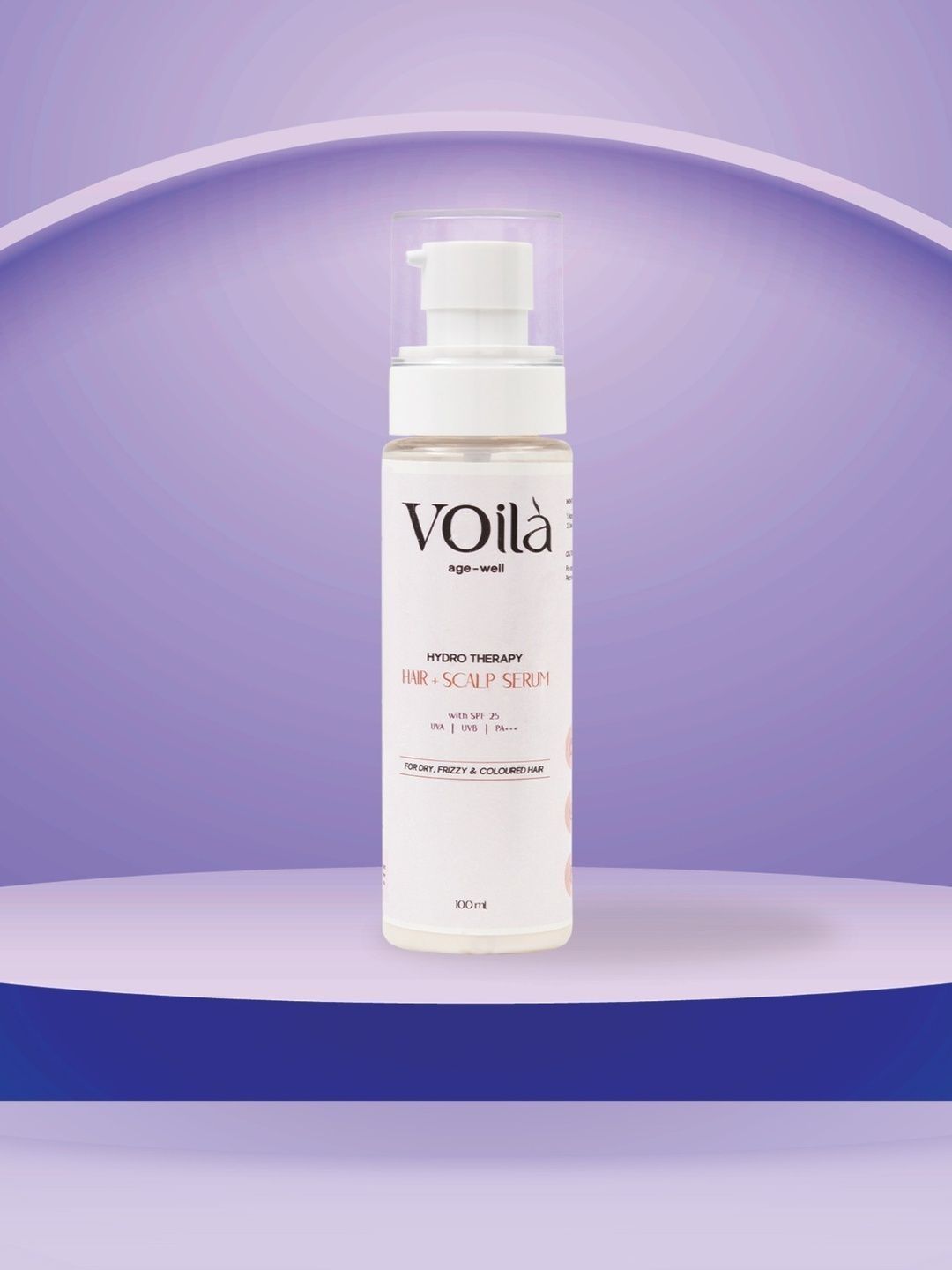 Voila age well 2-in-1 Hair & Scalp Serum With SPF 25 - 100 ml deal from myntra