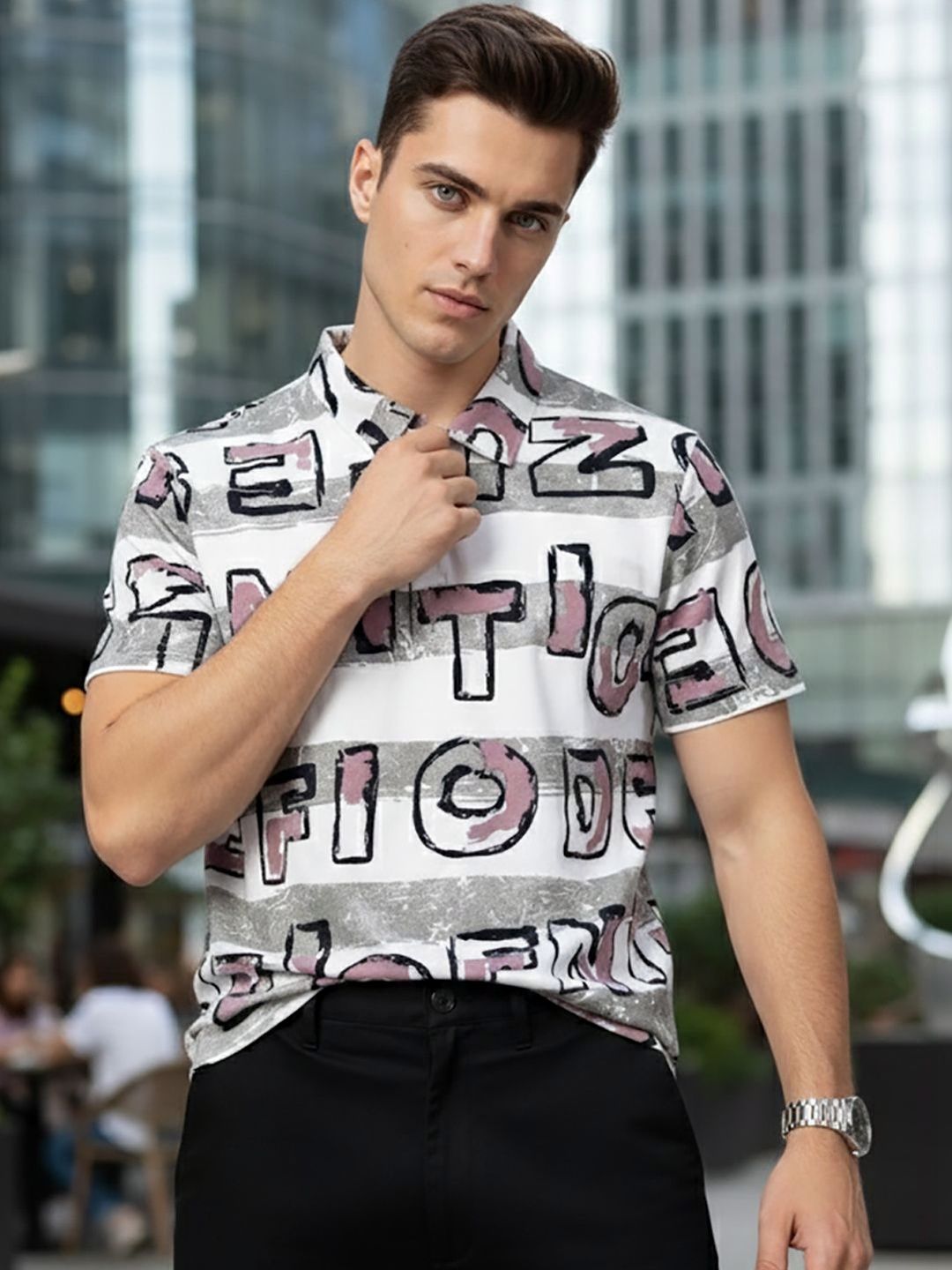 OGEN Men Polo Collar Tshirts
