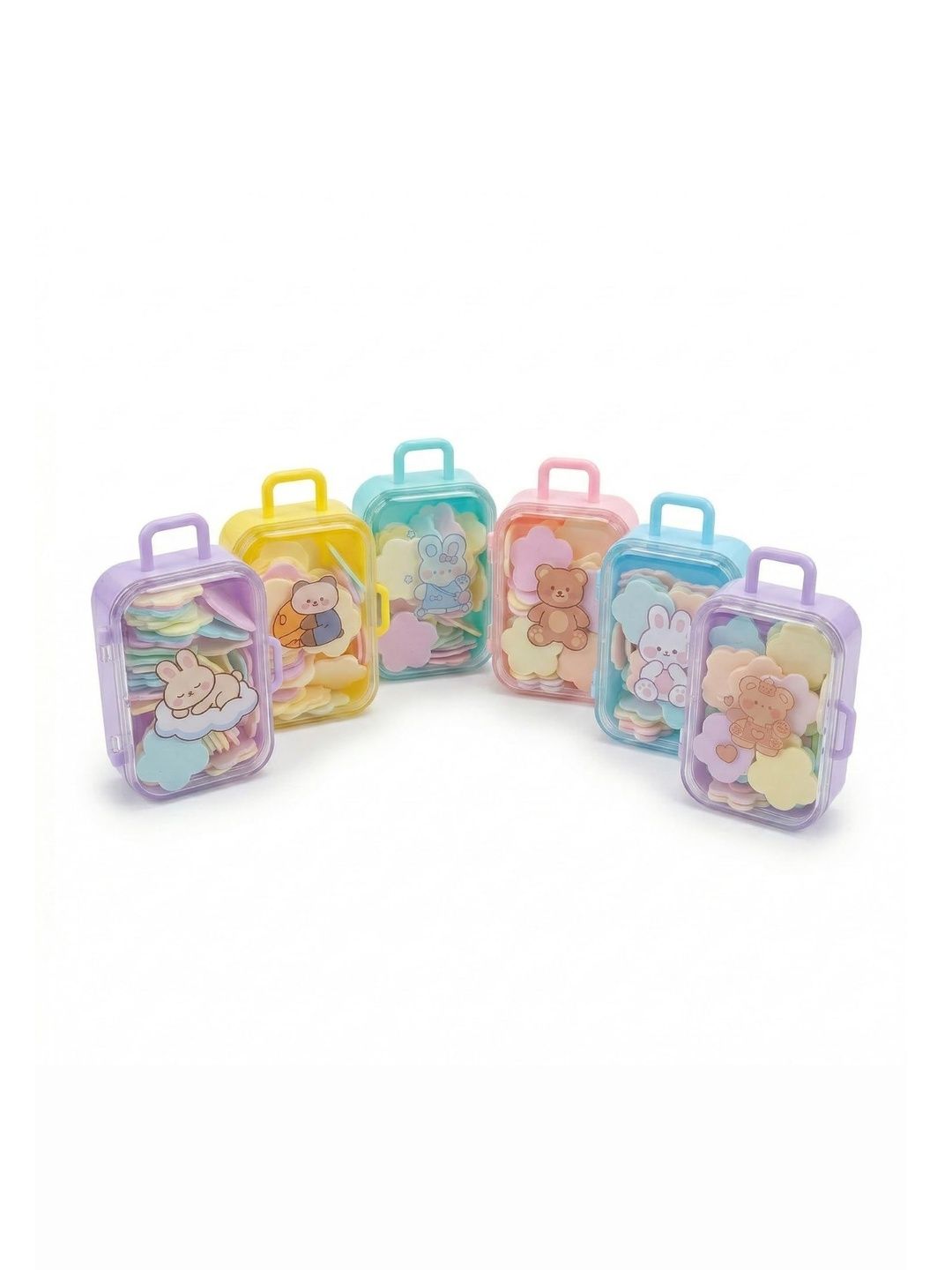 SMIZZY RE TOUCHING LIVES Set Of 6 Travel Paper Soap With Carry Case - 30 g Each
