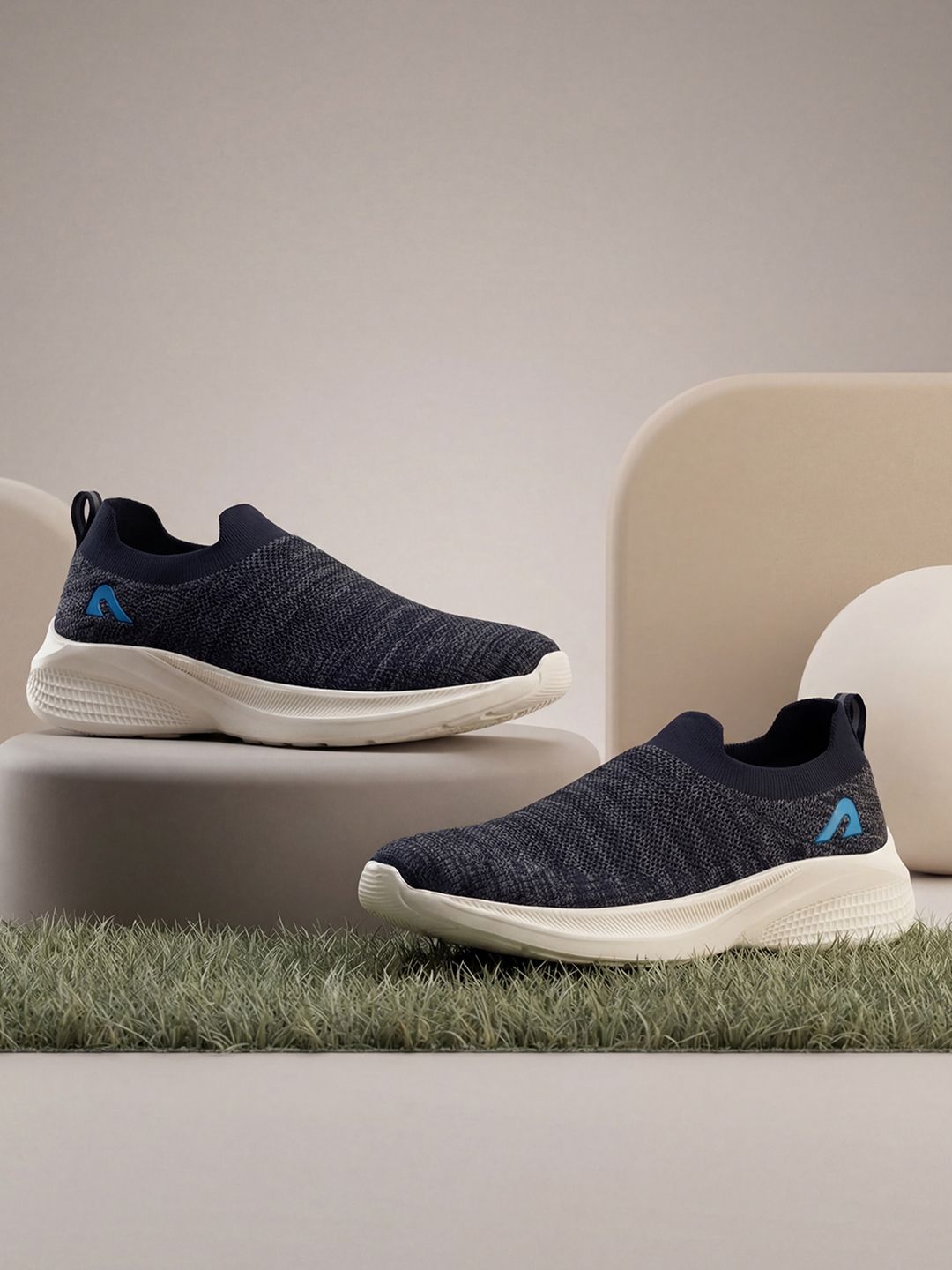 BOLDFIT Men Blue Casual Running & Walking Sports Shoes