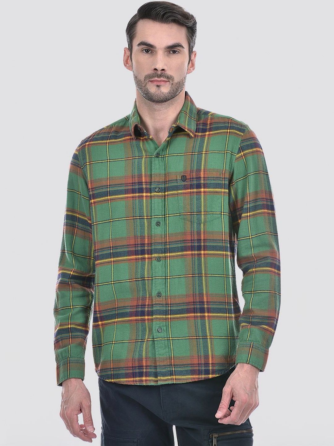 Numero Uno Men Checked Casual Shirt