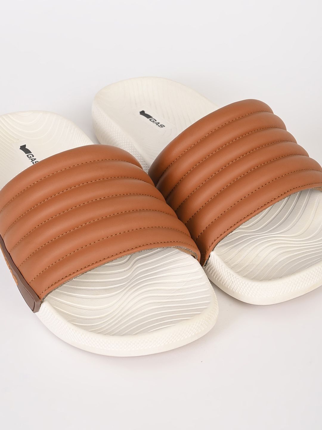 GAS Men CloudCrest Brown Slides