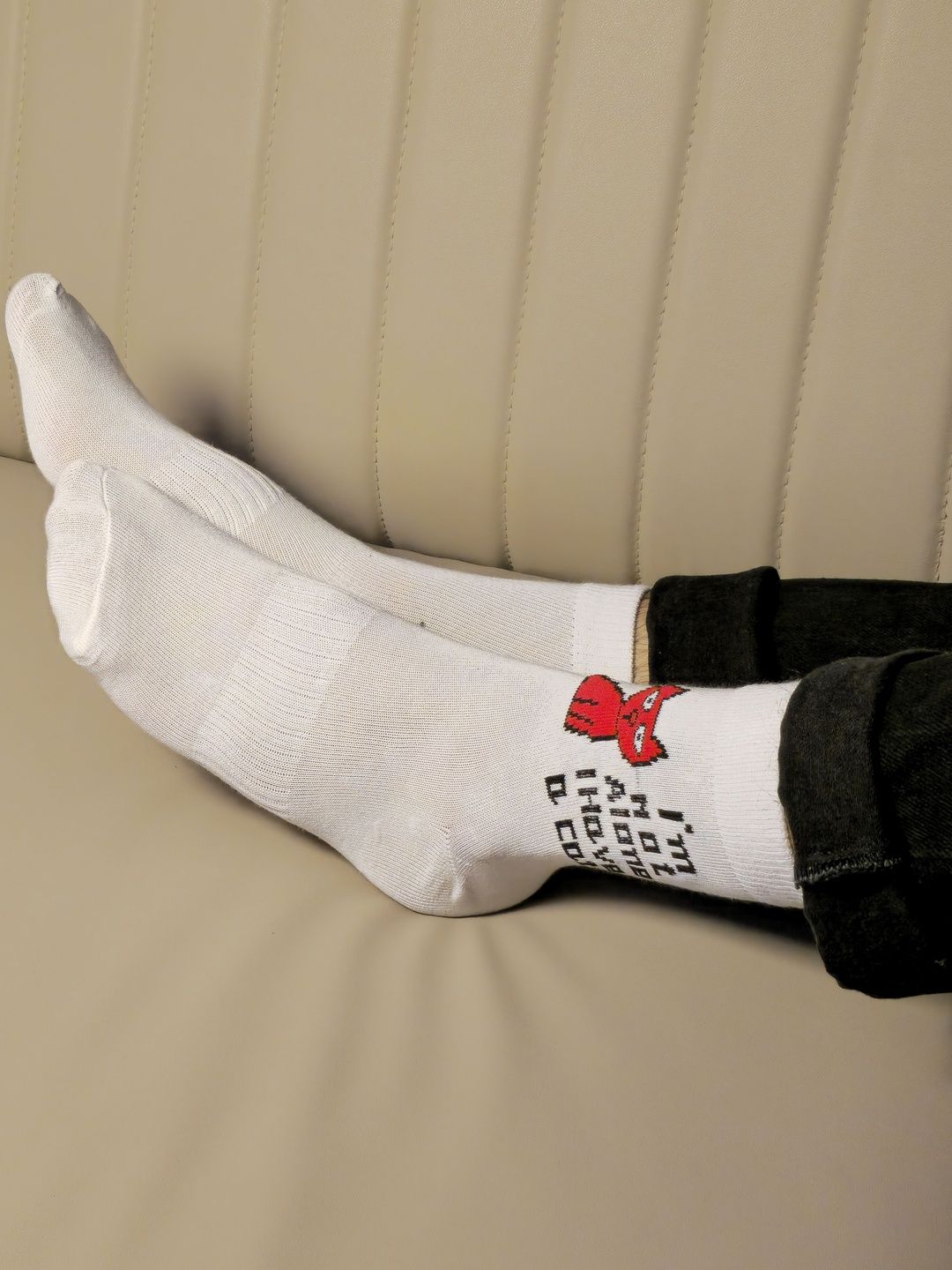 Toortle Unisex Cotton Patterned Above Ankle Socks