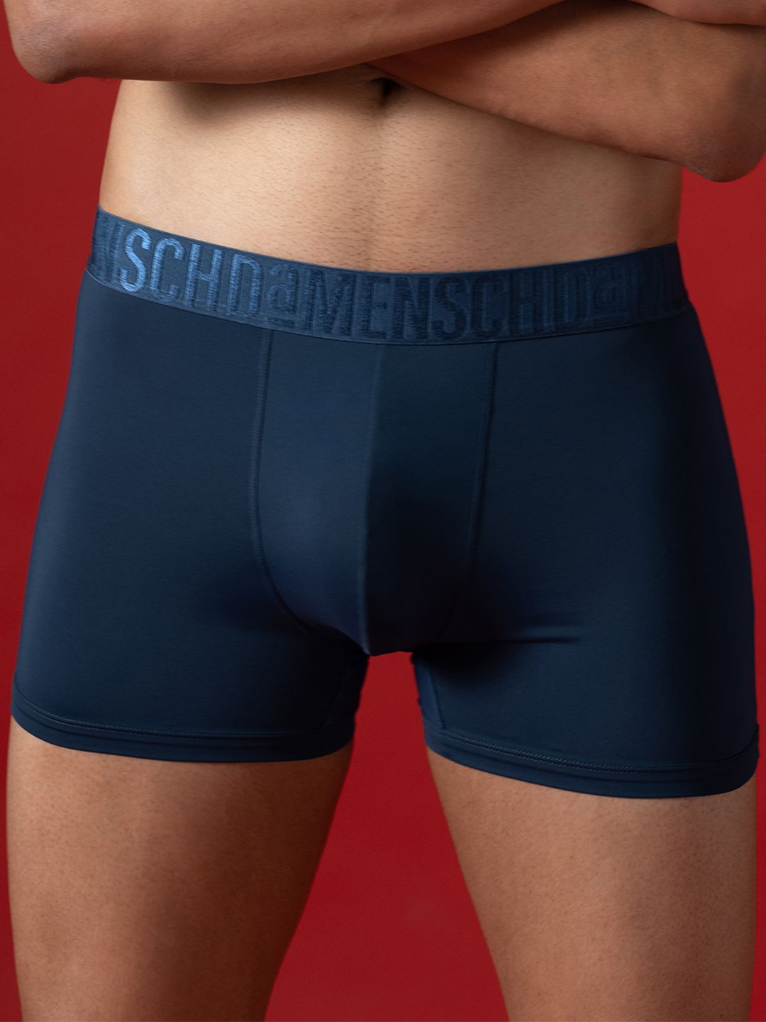 DAMENSCH Men Supremely Lightweight Premium Sheen No Curl Waistband Unreal Trunk