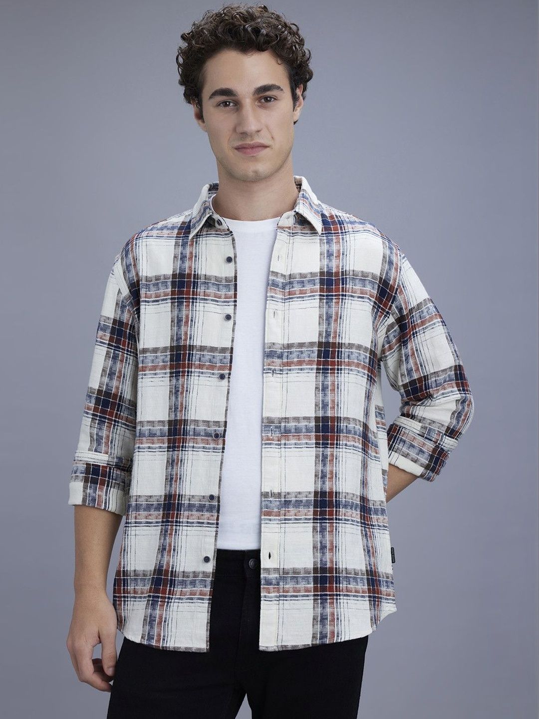 Pepe Jeans Men Classic Checked Casual Shirt