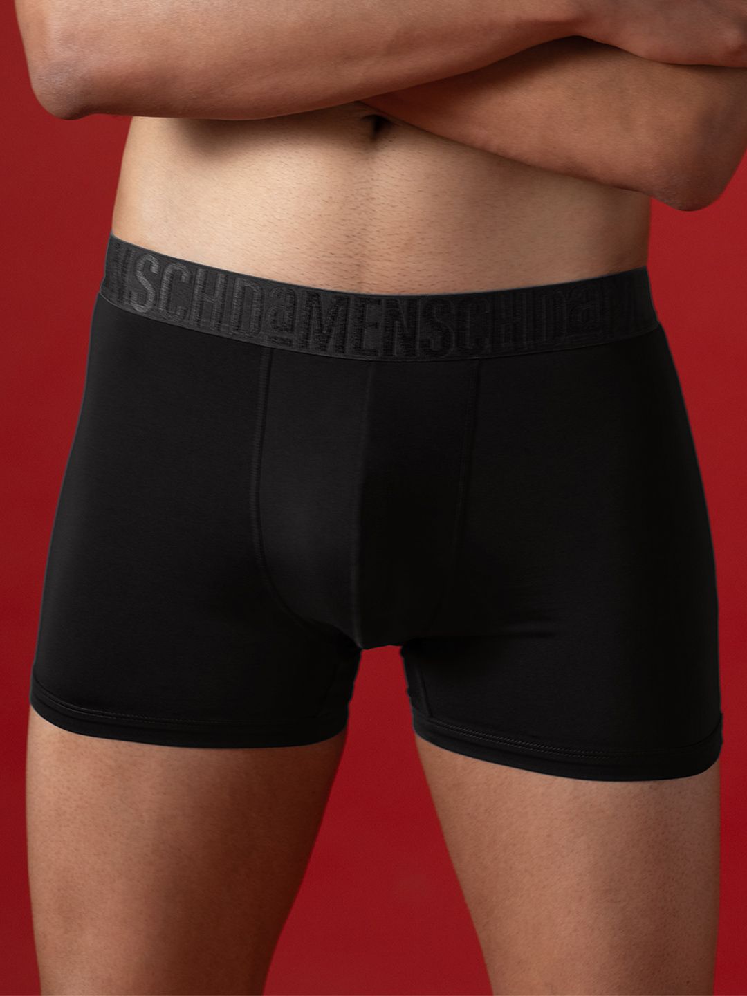 DAMENSCH  Men Supremely Lightweight Premium Sheen No Curl Waistband Unreal Trunk