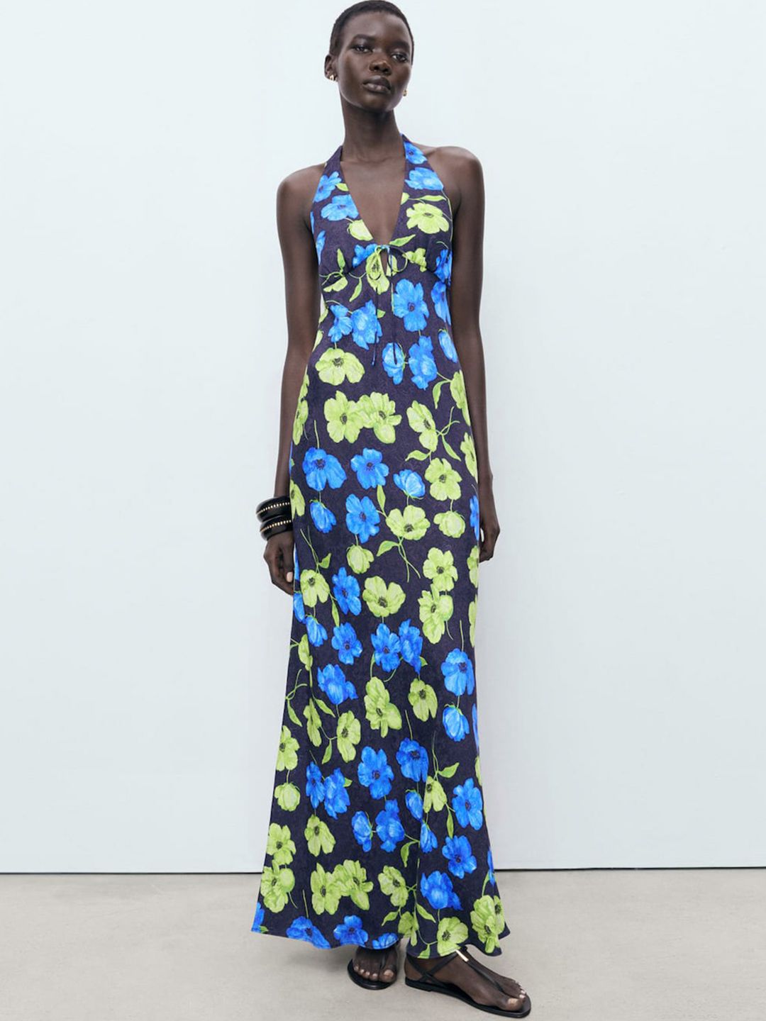 Buy MANGO Styled-Back Crochet Maxi Dress - Dresses for Women 24518320 |  Myntra