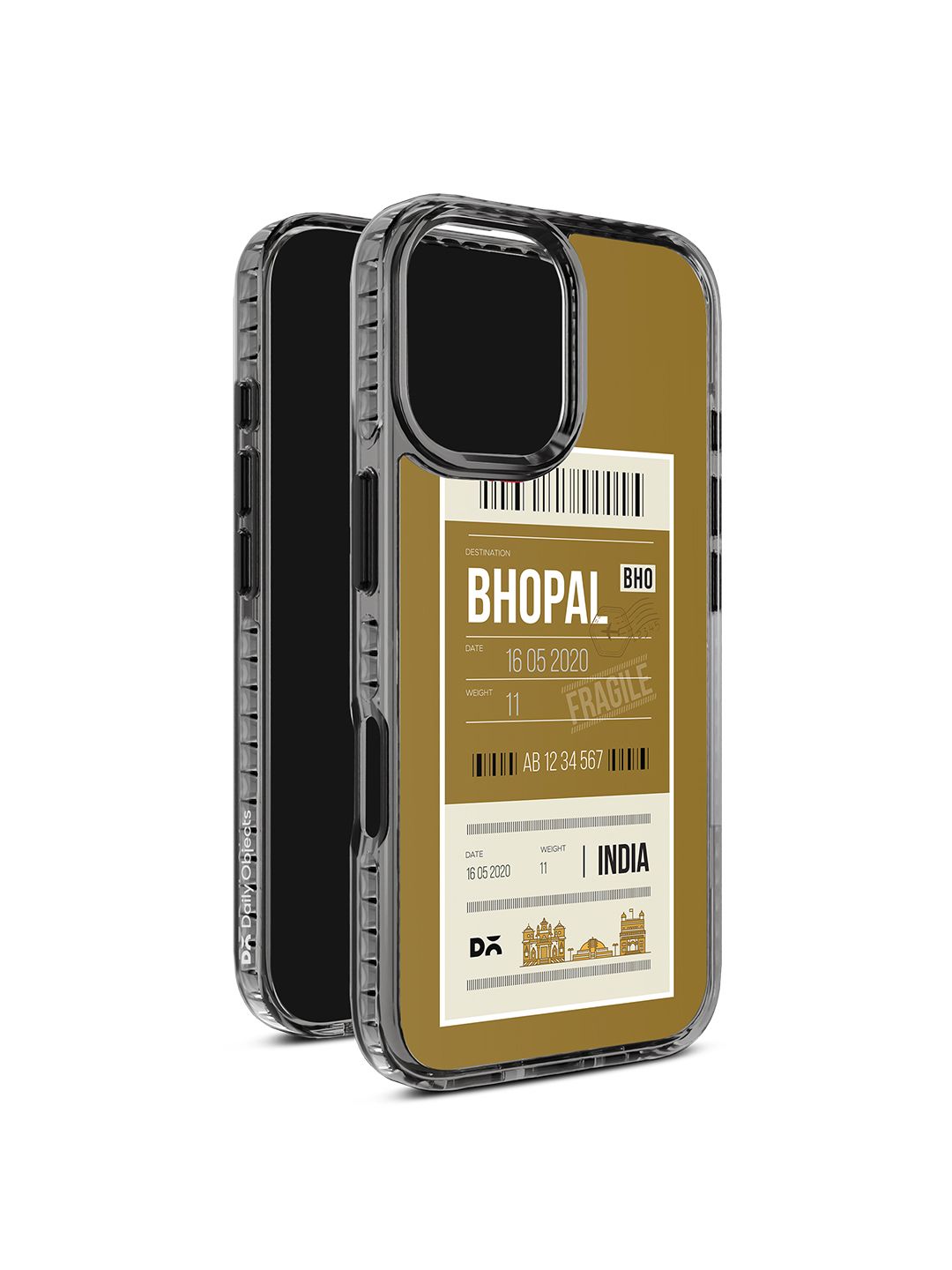 DailyObjects Bhopal City Tag Stride 2.0 MagSafe Case Cover For iPhone 16 Plus
