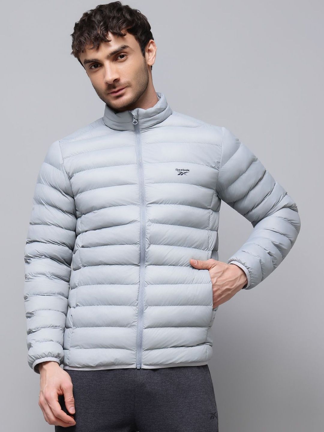 Reebok Mock Collar Puffer Jacket