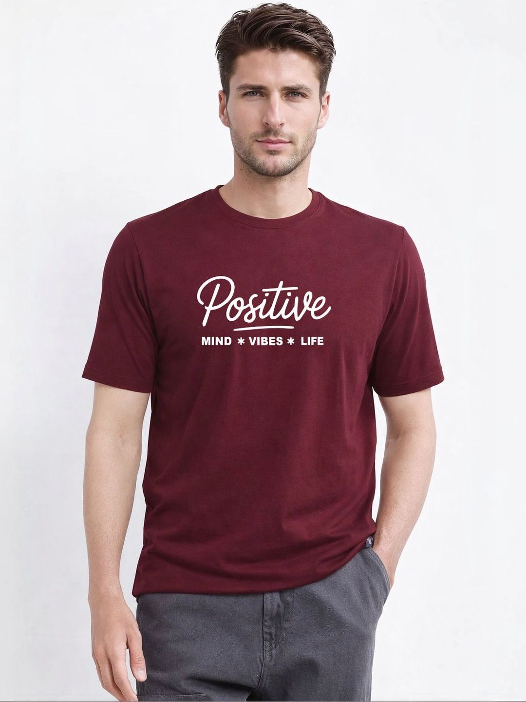 HERE&NOW Men Printed T-shirt