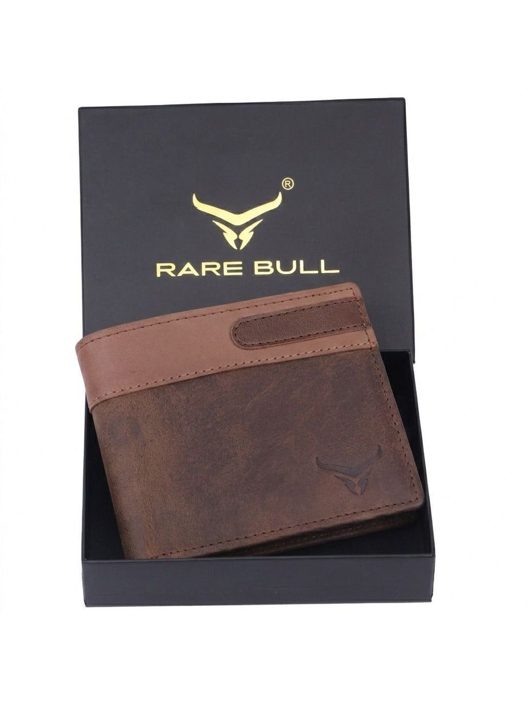 RARE BULL Men Leather Wallets
