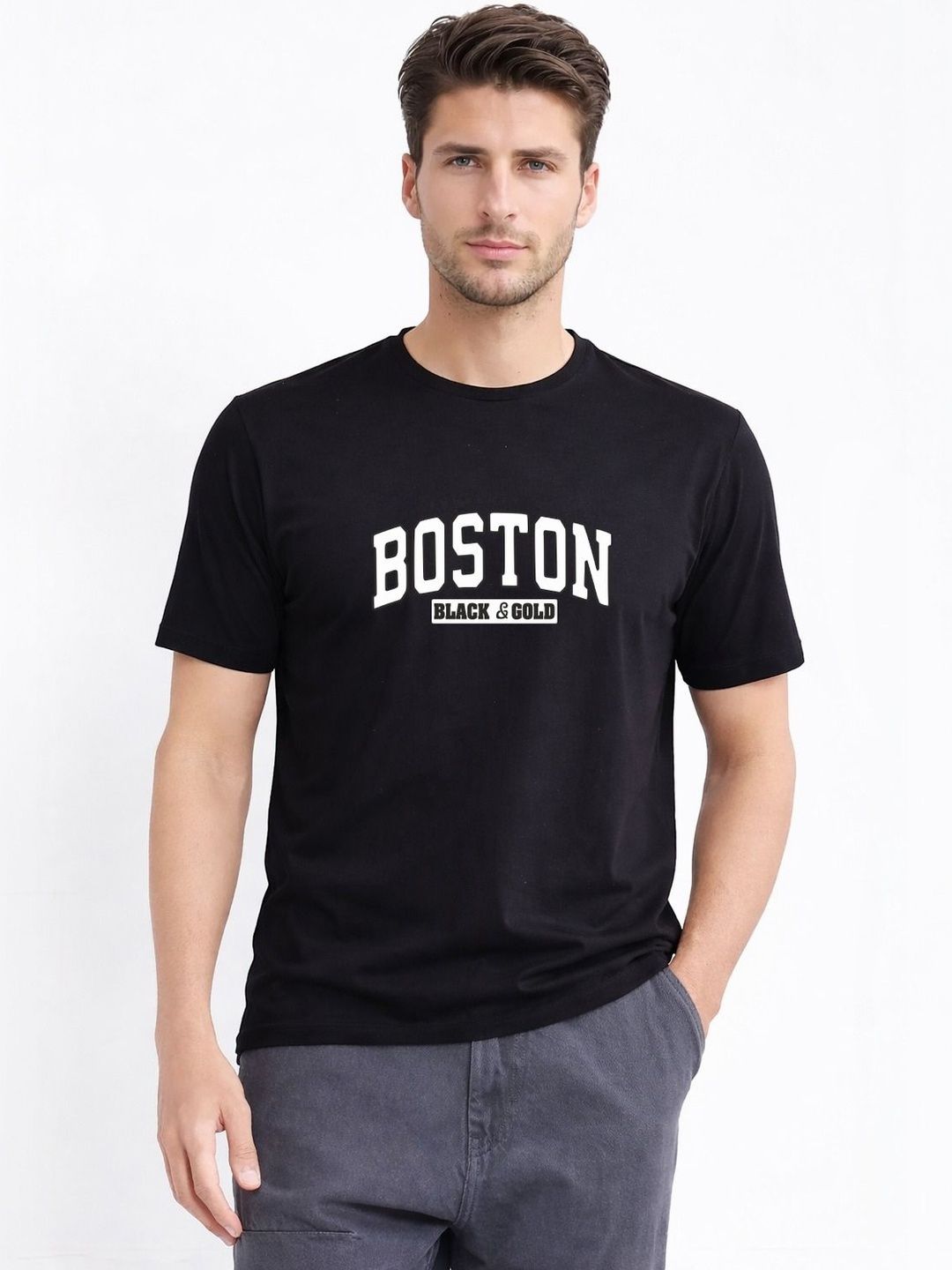 HERE&NOW Men Printed T-shirt