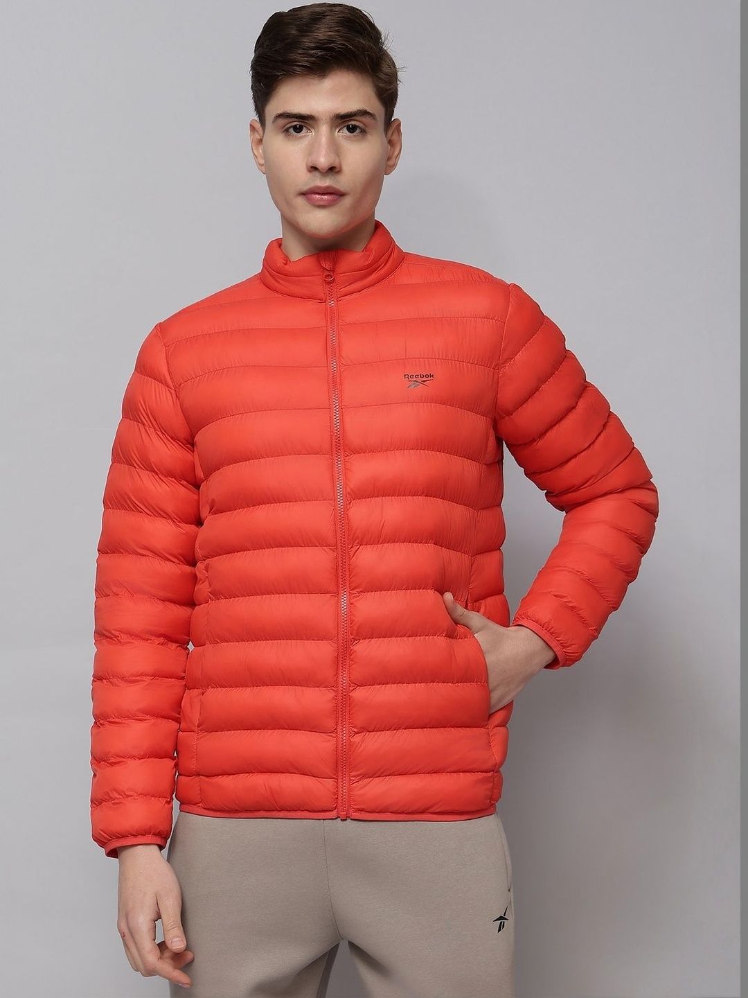 Reebok Insulated Mock Collar Puffer Jacket