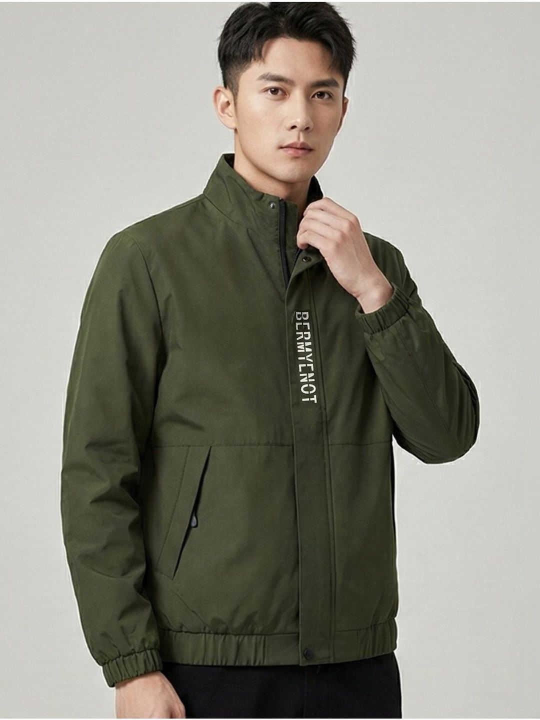 CARABA Men Windcheater Bomber Jacket