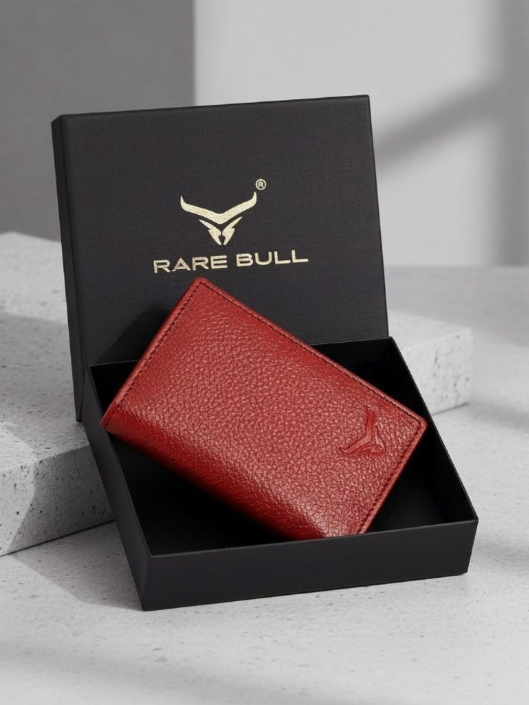 RARE BULL Men Leather Wallets