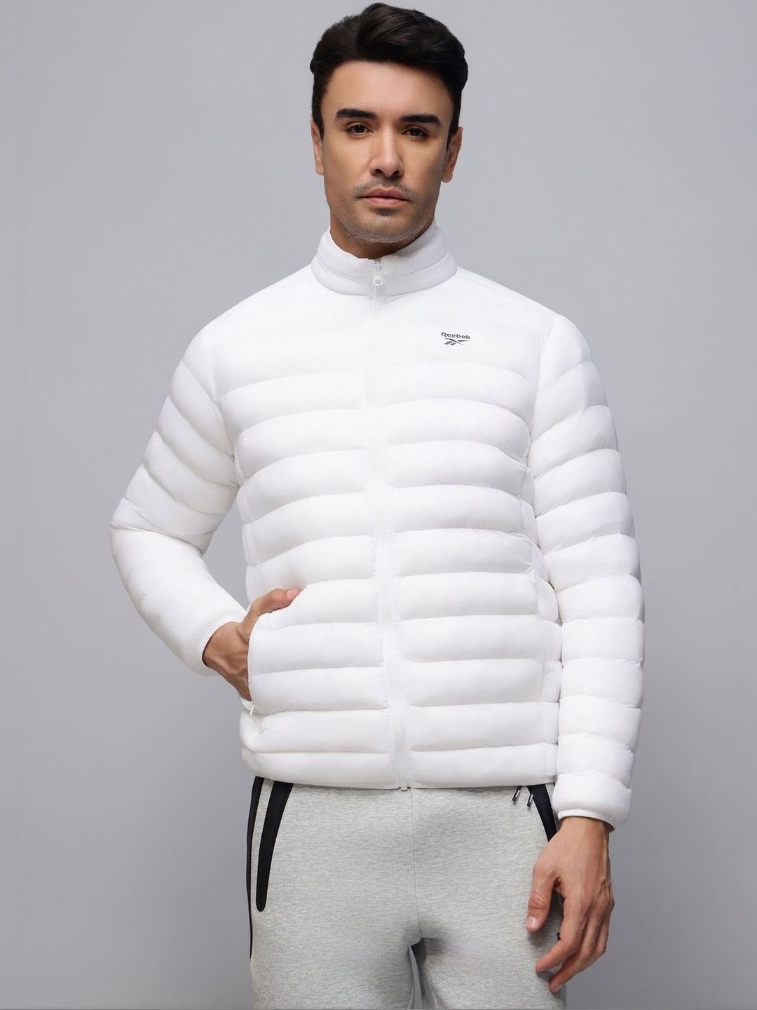 Reebok Mock Collar Puffer Jacket