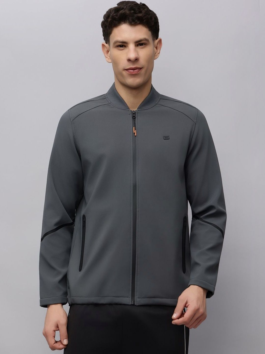 Reebok Mock Collar Sports Jacket