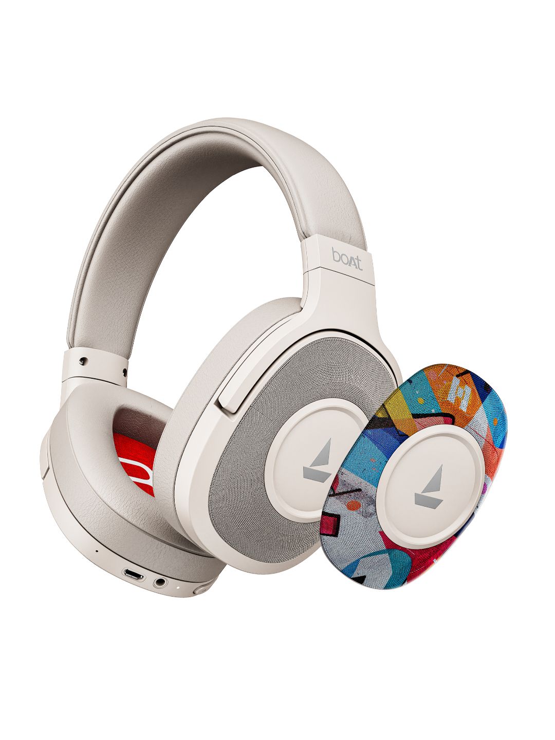boAt Rockerz Plus 550 Up To 100 Hours Playback Over Ear Headphones