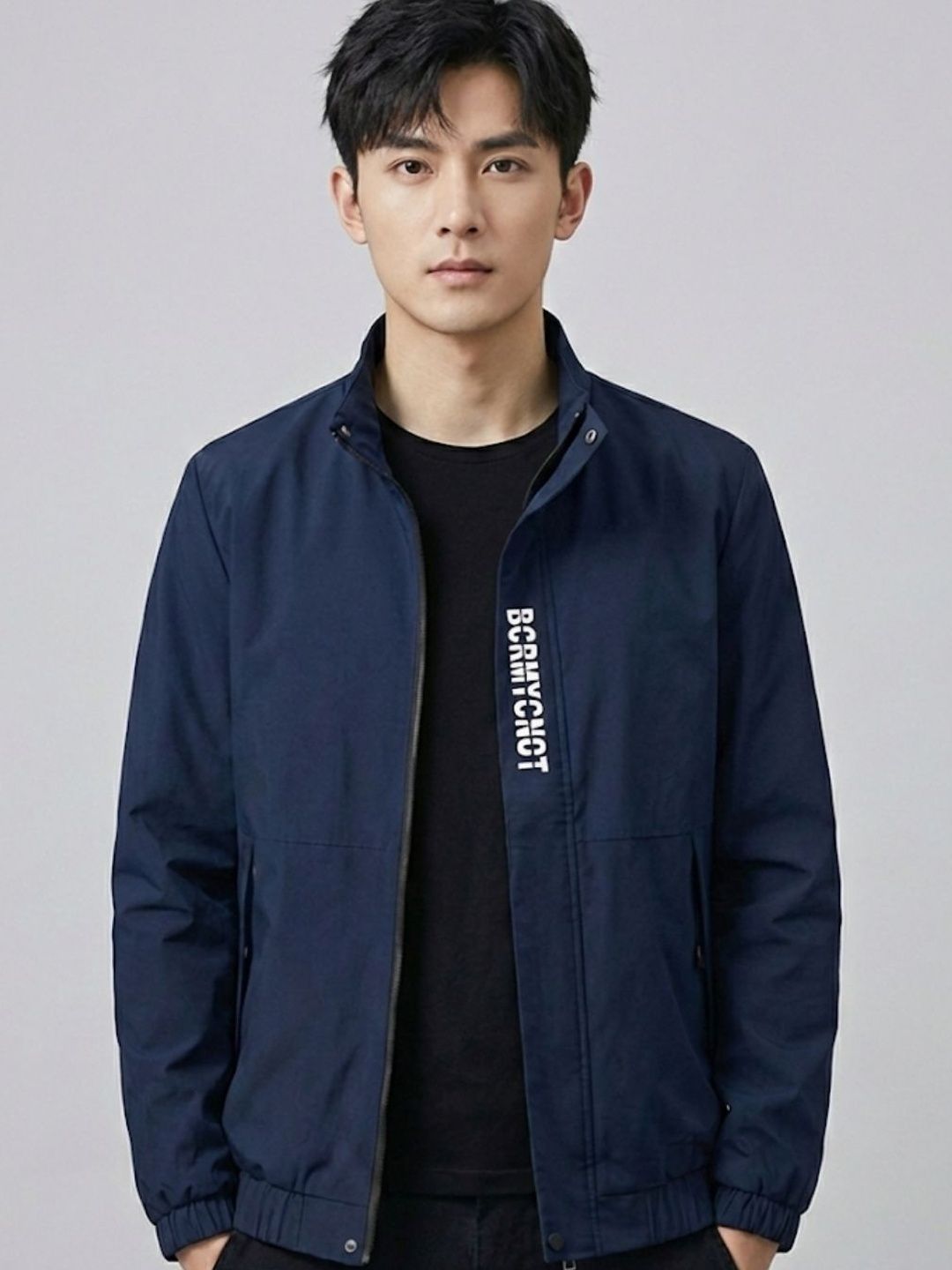 CARABA Men Windcheater Bomber Jacket