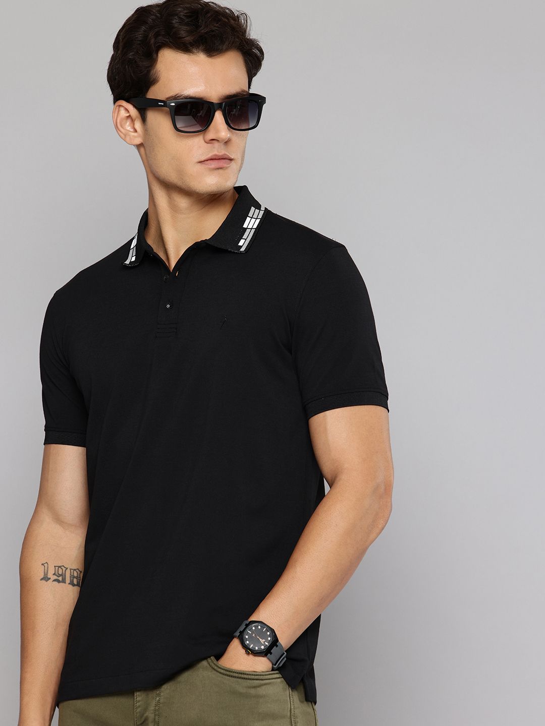 Indian Terrain Polo Collar T-shirt