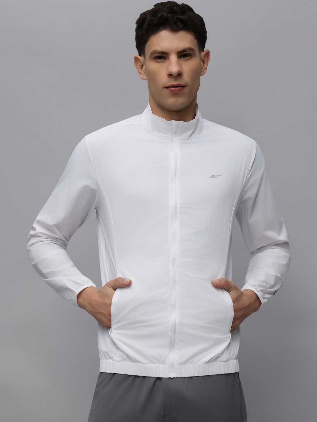 Reebok Mock Collar Sports Jacket