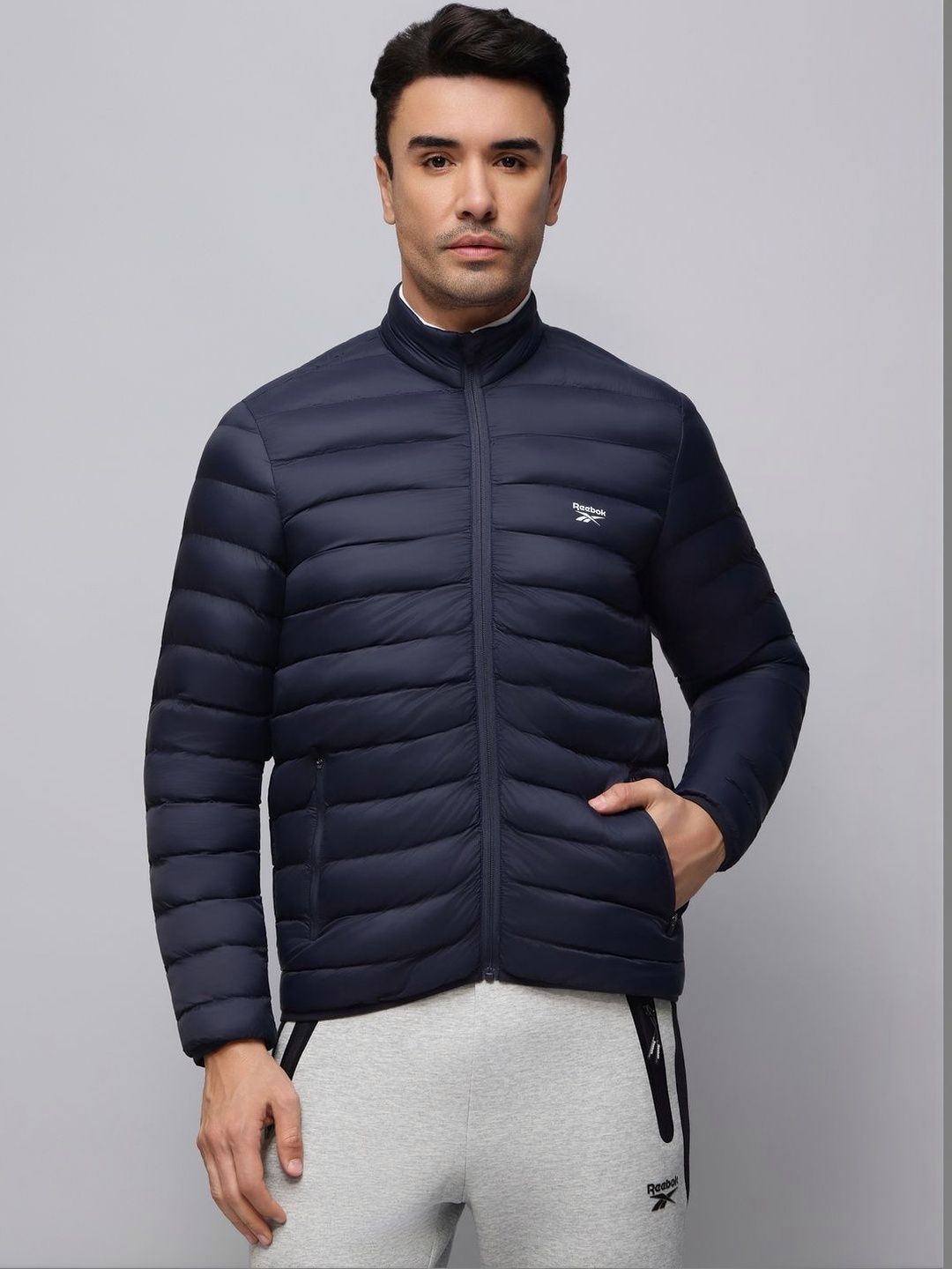 Reebok Mock Collar Puffer Jacket