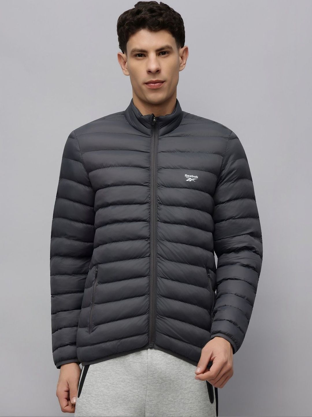 Reebok Mock Collar Puffer Jacket