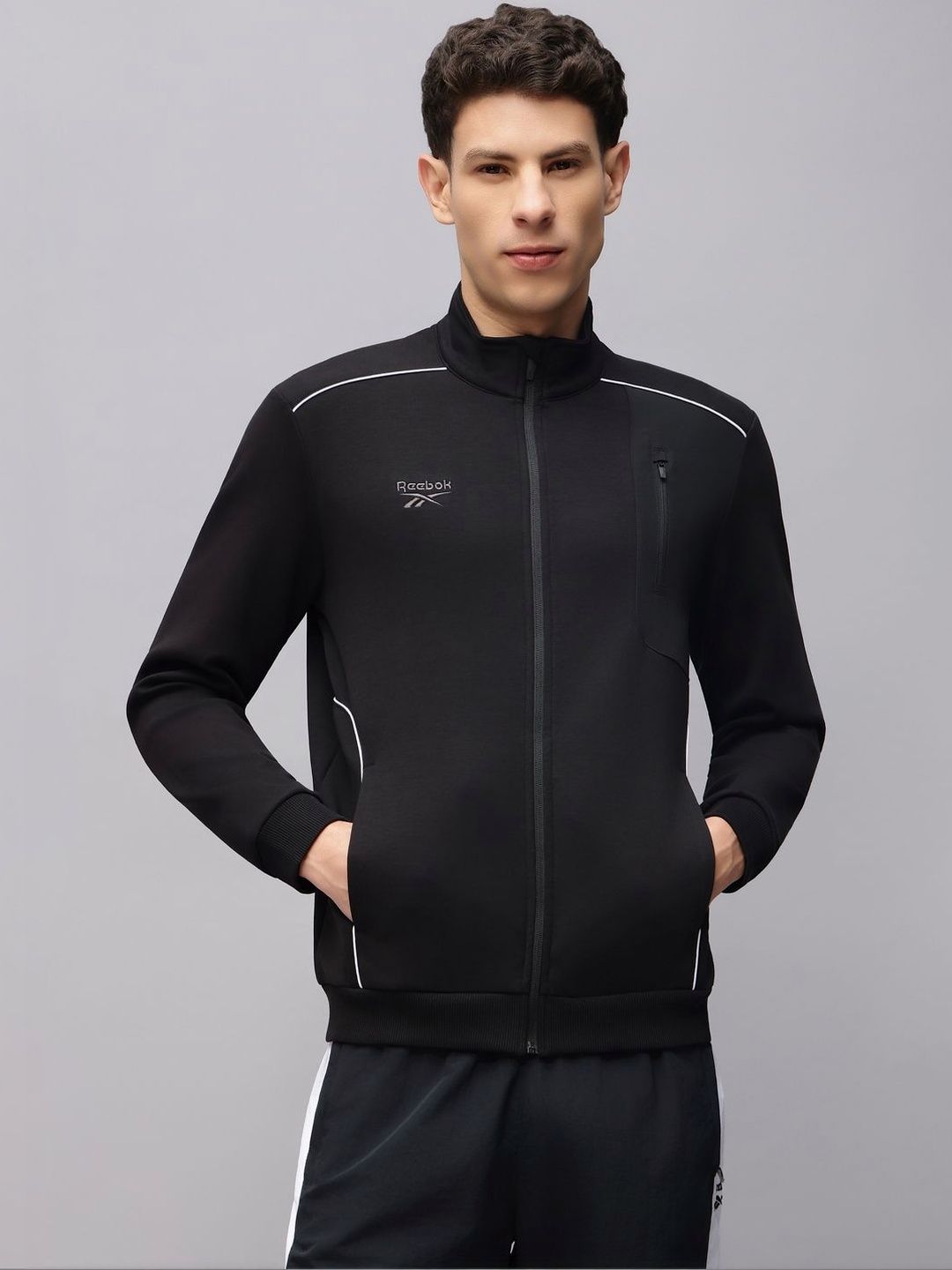 Reebok Stand Collar Sports Jacket