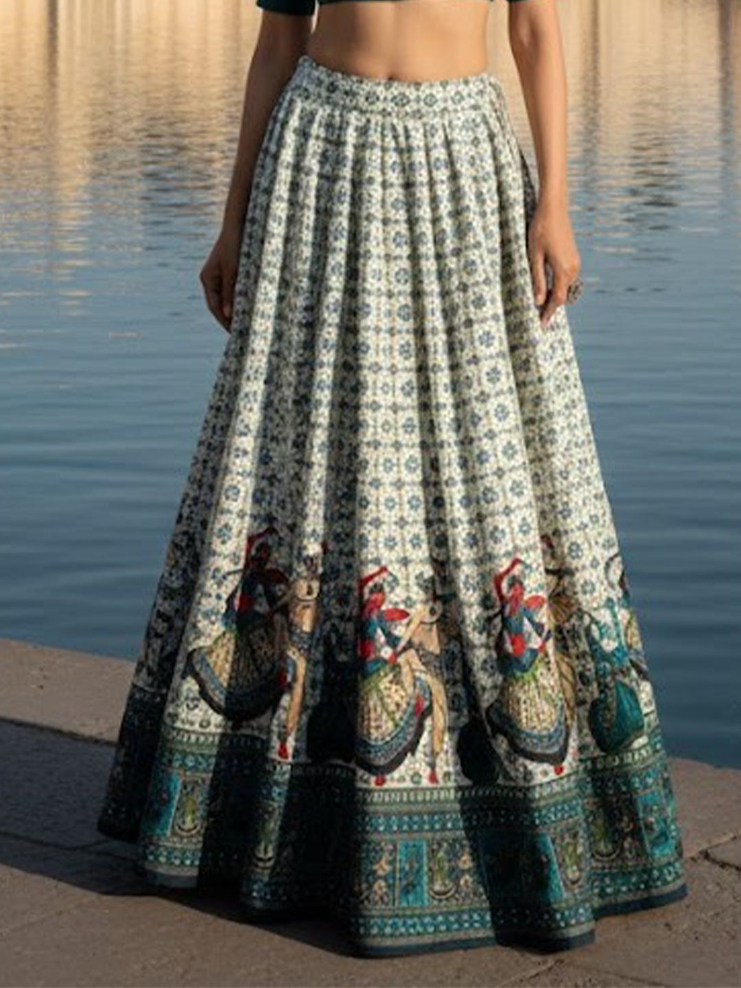 Charming treasure by Pragya Women Cotton Cambric Skirts