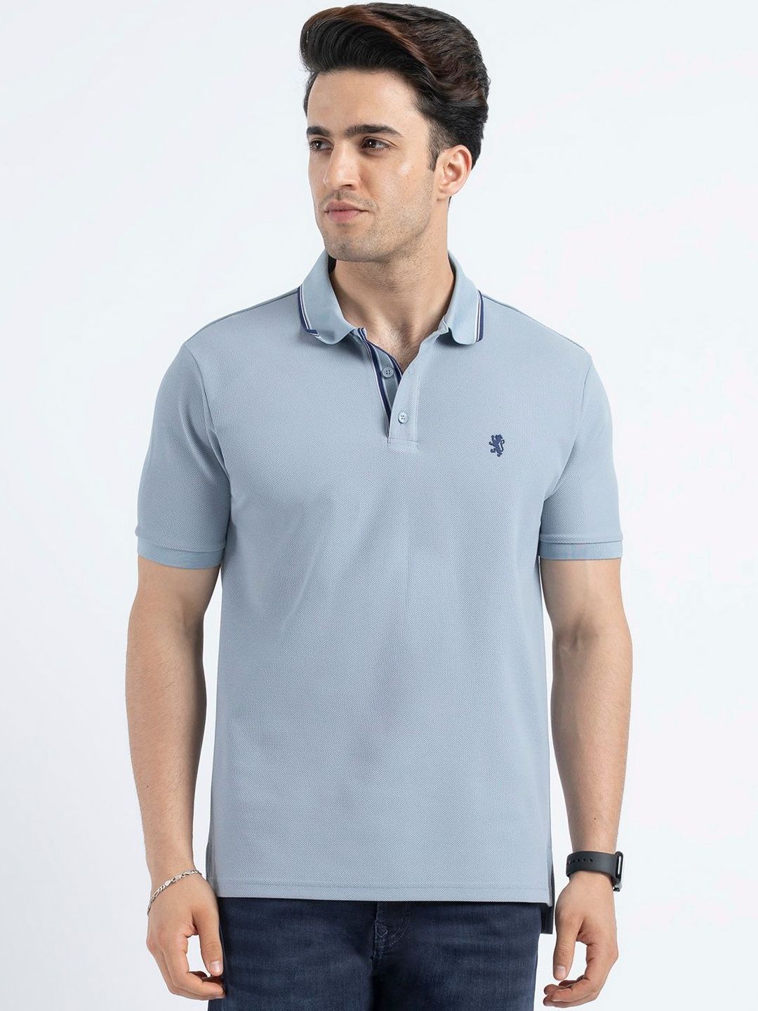 Red Tape Men Polo Collar T-shirt