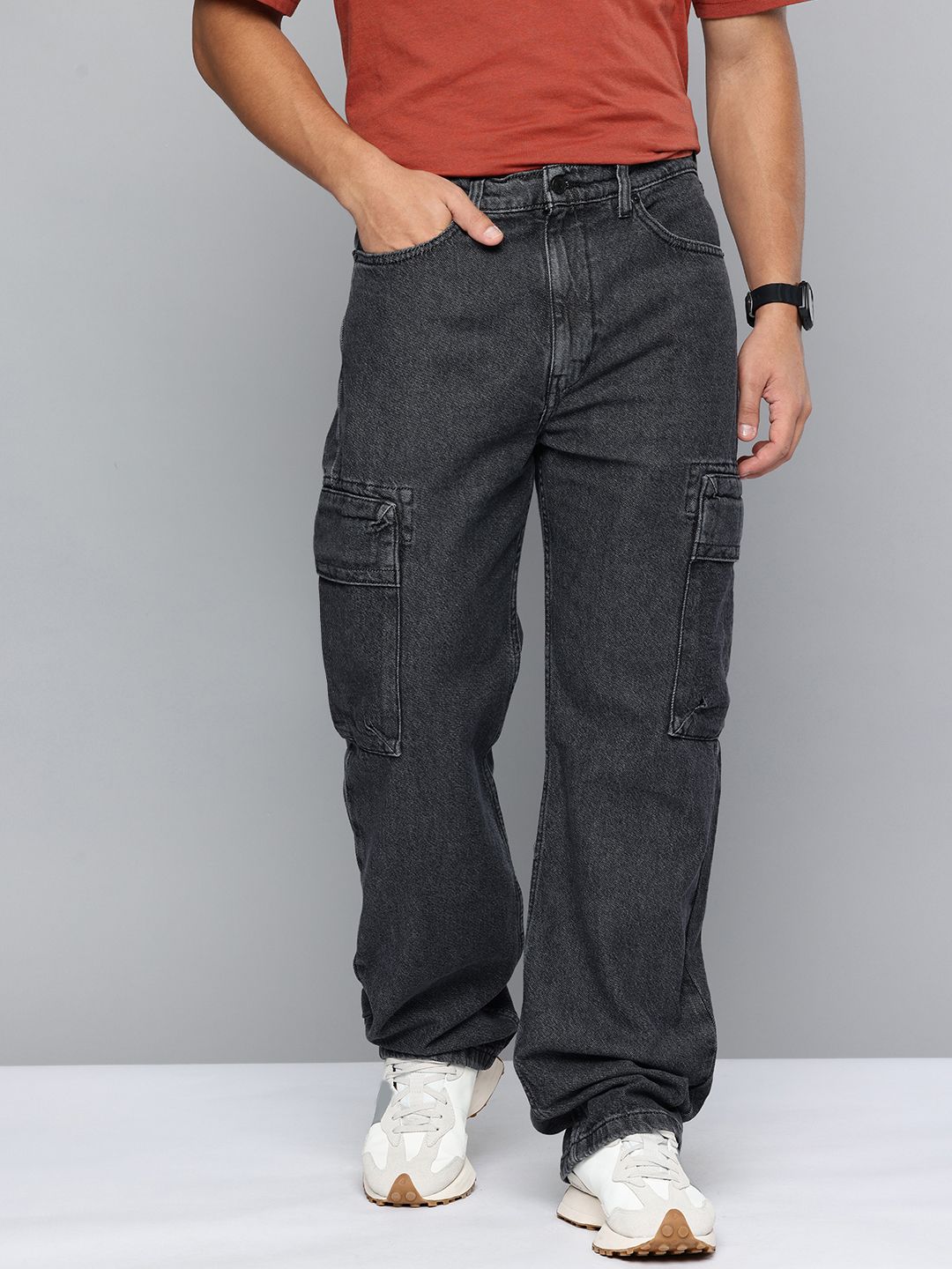 Levis Levis Men 565 Loose Fit Mid-Rise Non Stretchable Jeans