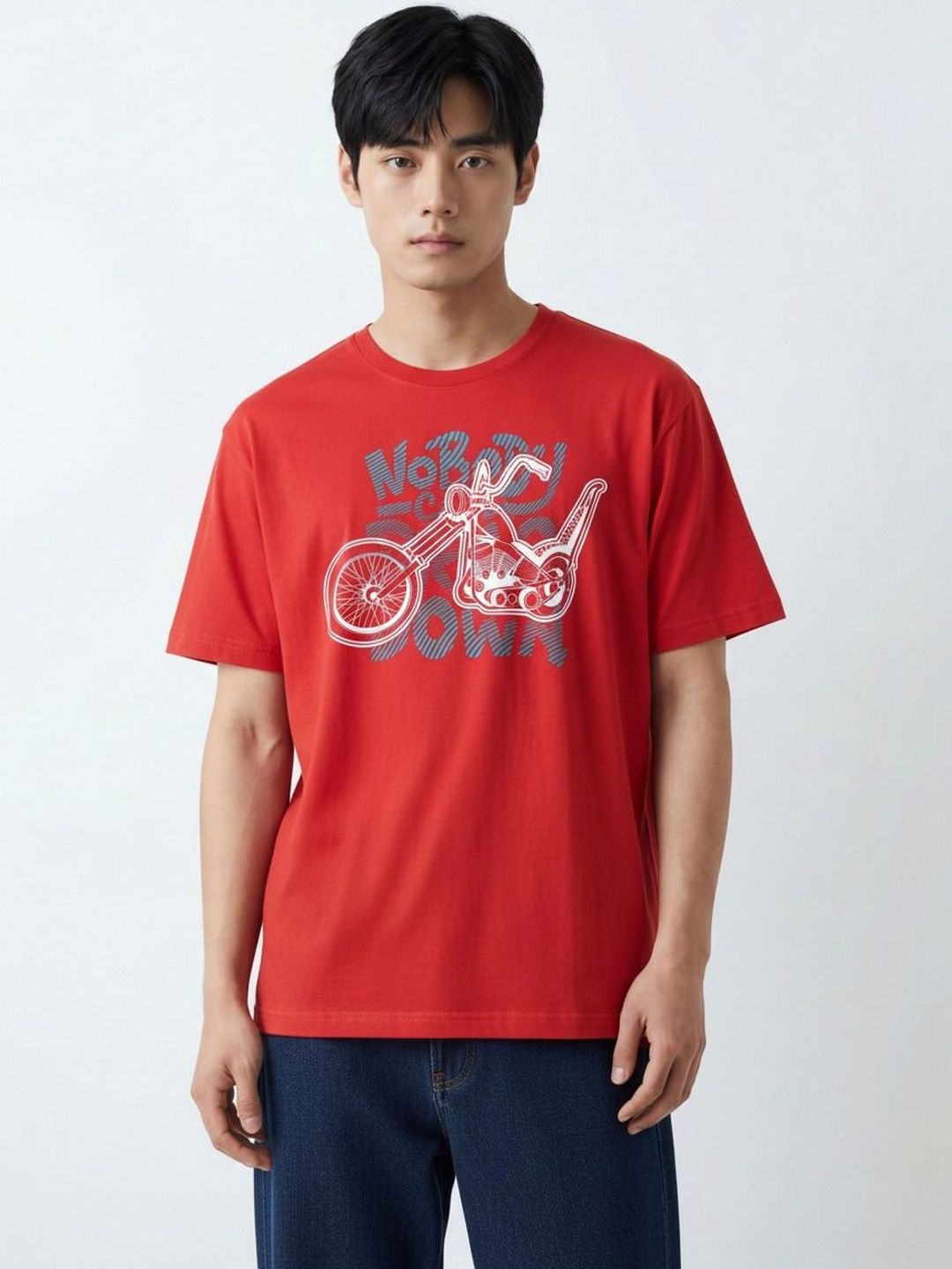 GIBBONTE Men Printed Tshirts
