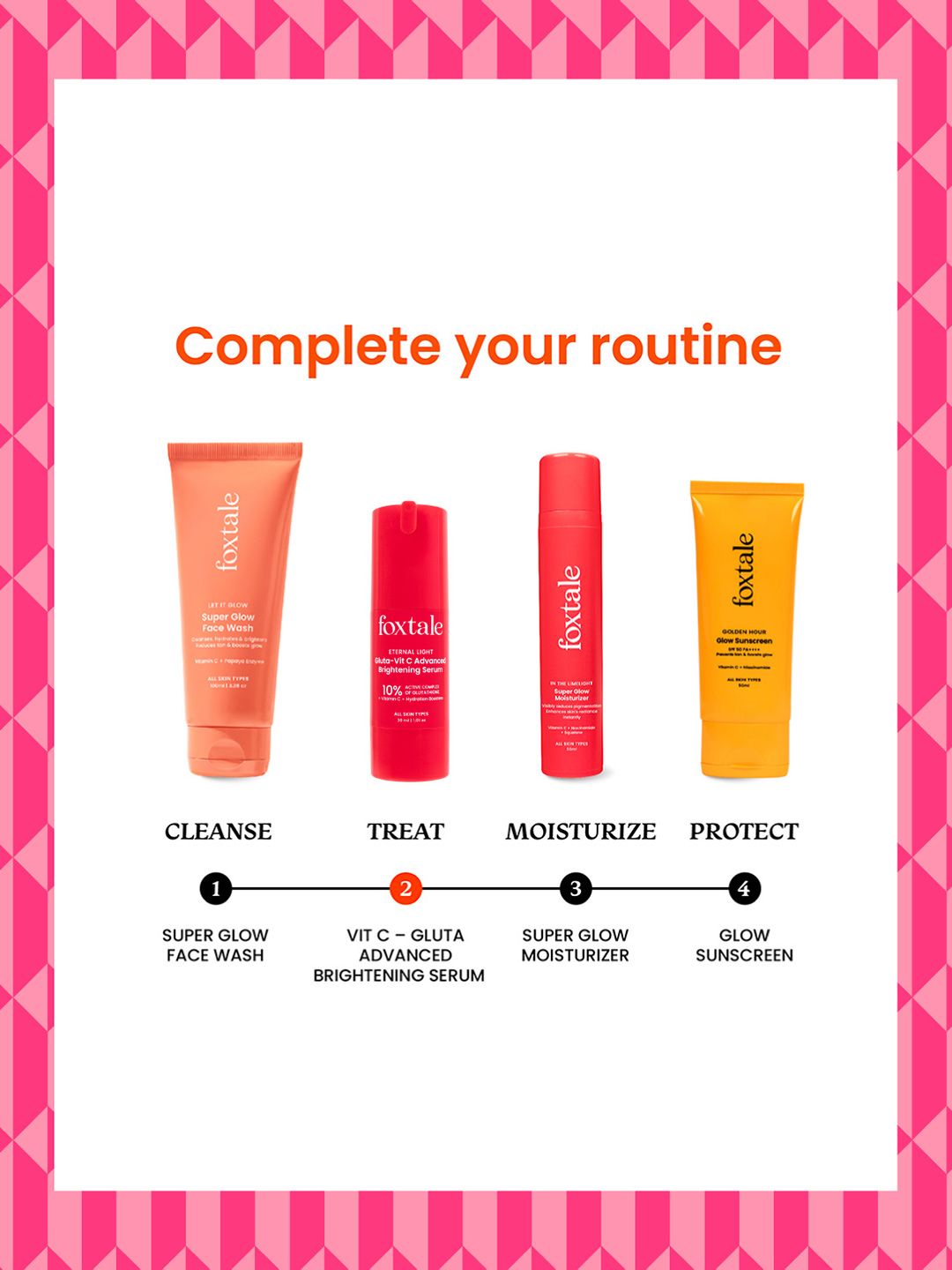Buy FoxTale 10% Glutathione + Vitamin C Sensitive Skin Safe Brightening  Face Serum - 30 ml - Serum and Gel for Unisex 35836704