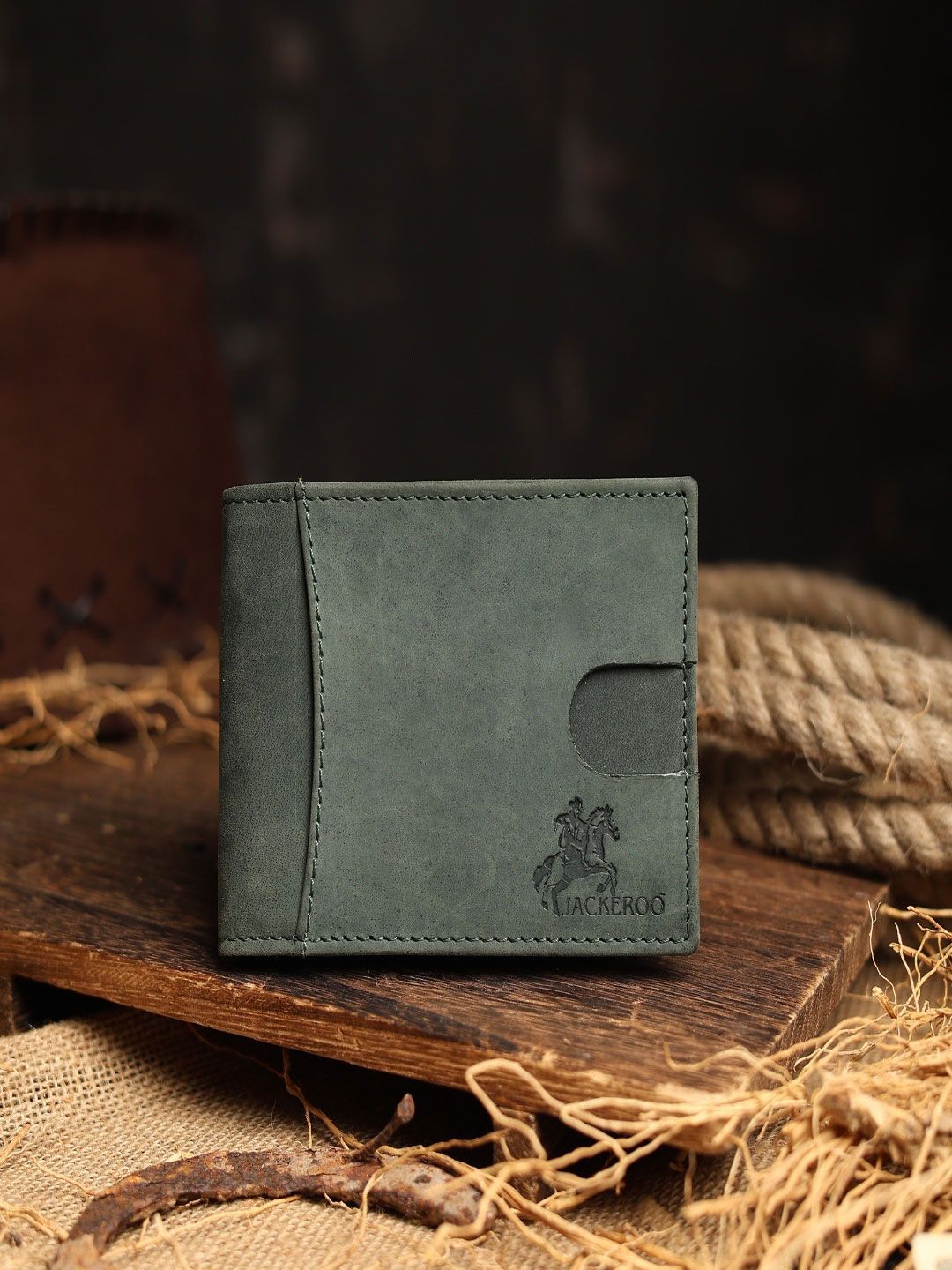 JACKEROO Men Leather Wallets