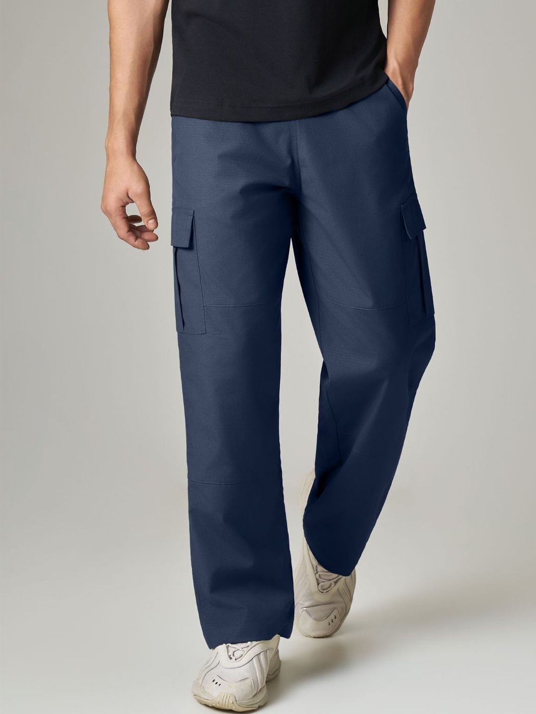 Buy XYXX Men Rove Relaxed Fit Ripstop Cargo Pants - Trousers for