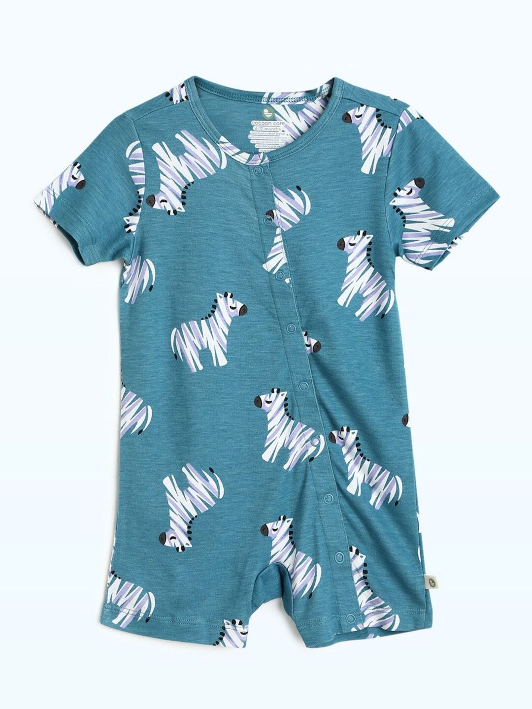 cocoon care Infants Printed Bamboo Cotton Romper