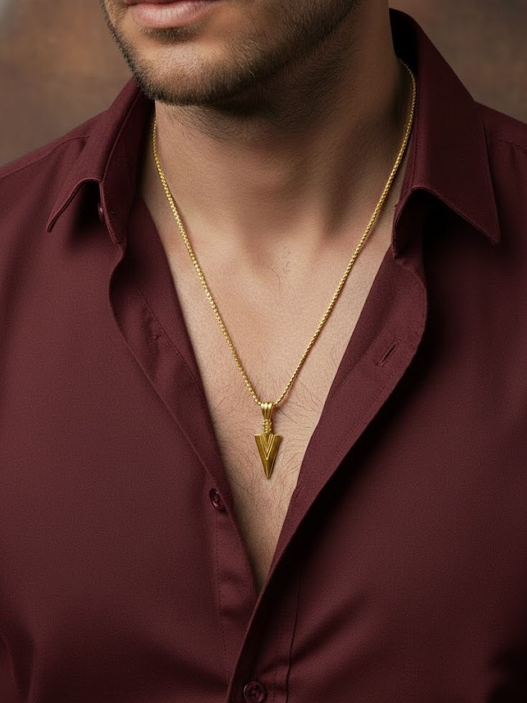 Anouk Gold-Plated Pendants with Chains