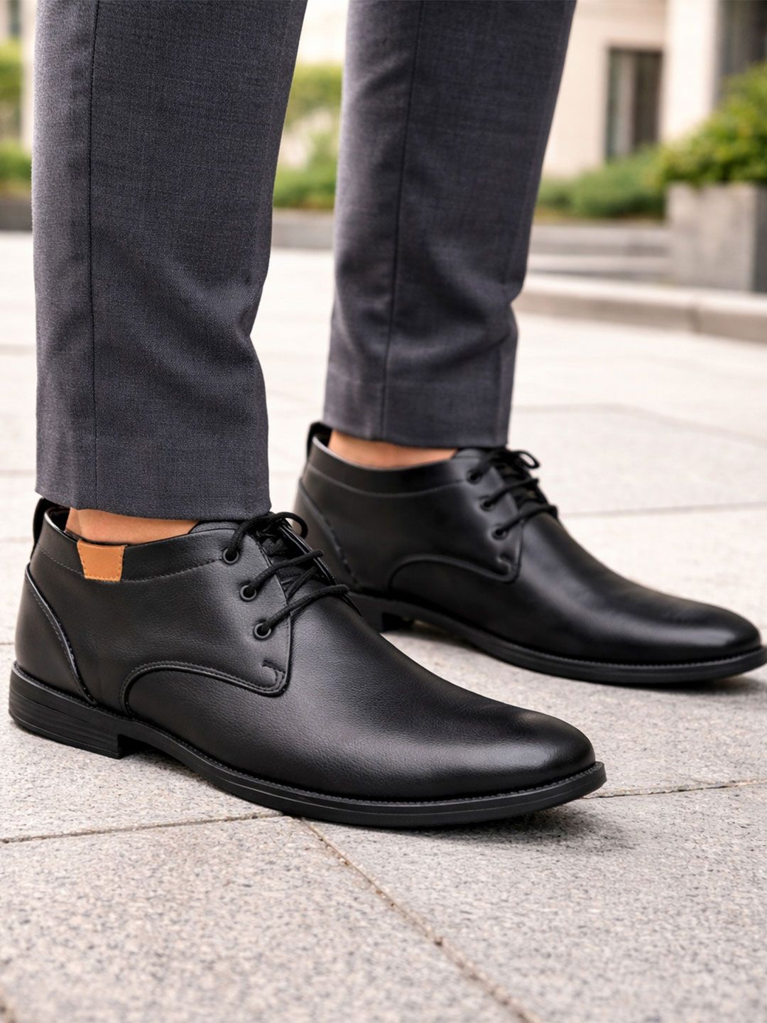 Ajanta Men Leather Formal Derbys