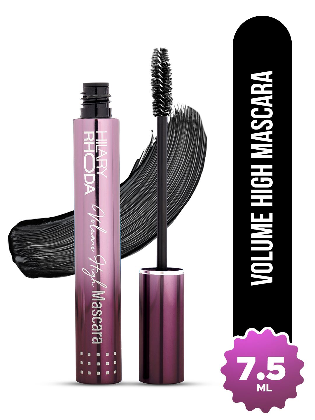 Volume High Mascara - 7.5ml Hilary Rhoda Super Length Clump-Free Water-Resistant Mascara - 7.5 ml