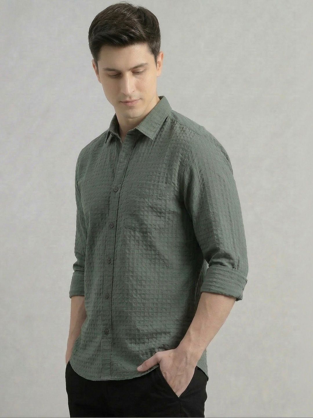 Mast & Harbour Men Casual Shirt