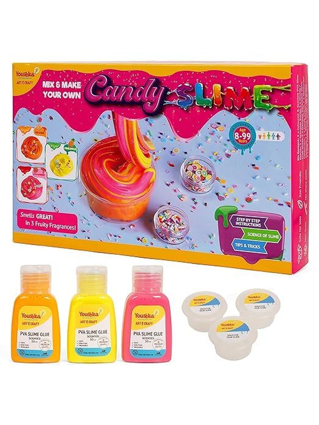 Youreka Kids Candy Slime DIY Kit