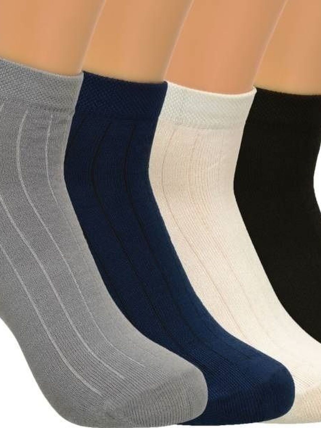 MERCEHIVE Men Pack of 4 Cotton Socks