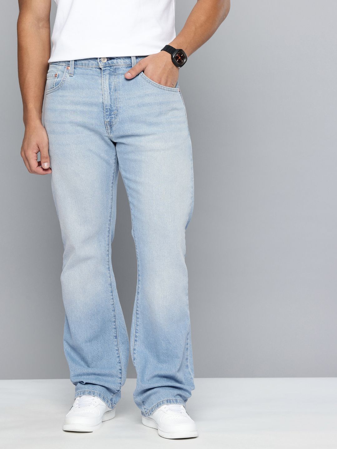 Levis Levis Men 517 Bootcut Mid-Rise Stretchable Jeans